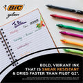 BIC Gel-ocity Gel Pen, 1 Dozen, BICRGLCGA11AST
