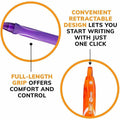 BIC Gel-ocity Gel Pen, 1 Dozen, BICRGLCGA11-AST