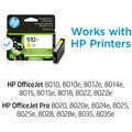HP 910XL (3YL64AN) Original High Yield Inkjet Ink Cartridge - Yellow -, HEW3YL64AN