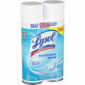 Reckitt Benckiser plc Lysol Crisp Linen Disinfectant Spray, Clear, 2 / Pack, RAC99608