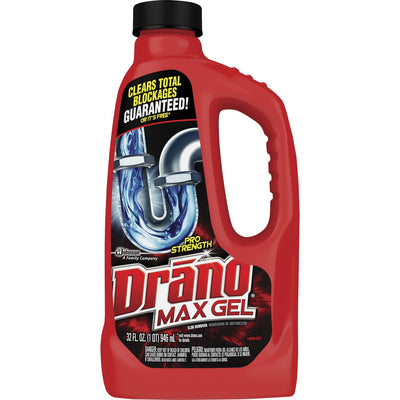 S. C. Johnson & Son Drano Max Gel Clog Remover, Clear, SJN694768