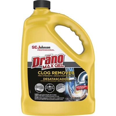 S. C. Johnson & Son Drano Max Gel Clog Remover, Clear, SJN696642