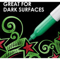 Newell Sharpie Metallic Markers, 36 / Box, SAN2003900