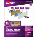 Avery The Mighty Badge by Reusable Magnetic Professional Name Badge Kits, 10 Pack, AVE71204