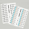 Avery Reusable Magnetic Professional Name Badge Kits, 10 Pack, AVE71204