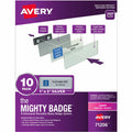 Avery The Mighty Badge by Reusable Magnetic Professional Name Badge Kits, 10 Pack, AVE71206