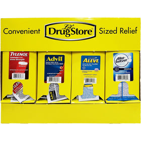 Lil' Drug Store Grab N' Go Display Medicine Dispenser, Yellow, LIL71622