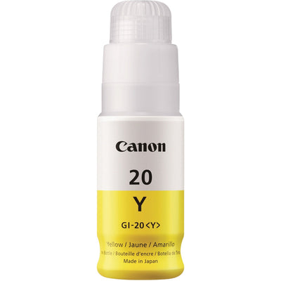 Canon GI-20 MegaTank Ink, CNMGI20YELLOW