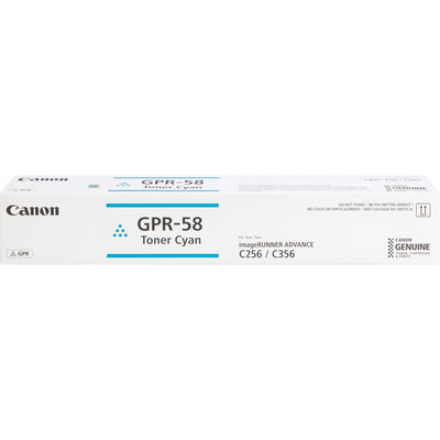 Canon GPR-58 Original Laser Toner Cartridge - Cyan -, CNM2183C003