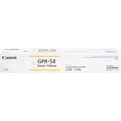 Canon GPR-58 Original Laser Toner Cartridge - Yellow -, CNM2185C003