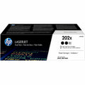HP 202X (CF500XD) Original High Yield Laser Toner Cartridge - Multi-pack - Black - 1 Carton, HEWCF500XD
