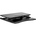 Fellowes Corsivo Sit-Stand Workstation, Black, FEL8091001