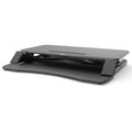 Fellowes Corsivo Sit-Stand Workstation, Black, FEL8091001