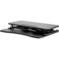 Fellowes Corsivo Sit-Stand Workstation, Black, FEL8091001