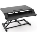 Fellowes Corsivo Sit-Stand Workstation, Black, FEL8091001