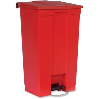 Rubbermaid Commercial Step On Container, Red, 23 gal, RCP614600RED