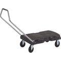 Rubbermaid Commercial Utility Duty Triple Trolley, Green, 1 Carton, RCP440100BK