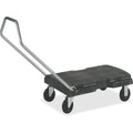 Rubbermaid Commercial Utility Duty Triple Trolley, Green, 1 Carton, RCP440100BK