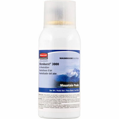 Rubbermaid Commercial Microburst 3000 Mountain Peaks Air Spray, 12 / Carton, RCP4012571