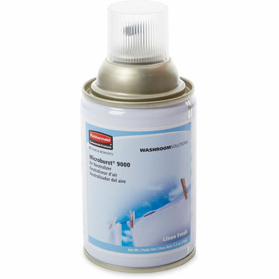 Rubbermaid Commercial Microburst 9000 Linen Fresh Air Spray, 4 / Carton, RCP4012441