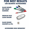 ACCO Quartet Infinity Magnetic Glass Dry-Erase Board, QRTG23624W