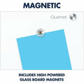 ACCO Quartet Infinity Magnetic Glass Dry-Erase Board, QRTG27248W
