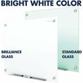 ACCO Quartet Magnetic Glass Dry-Erase Board, QRTG29648W