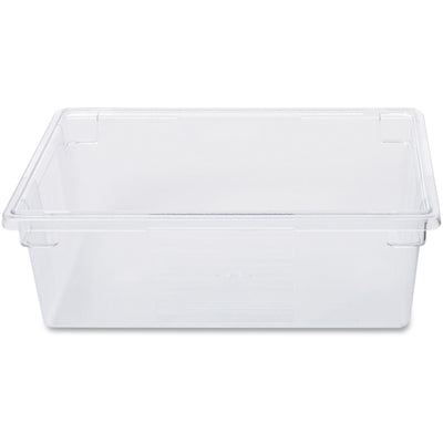 Rubbermaid Commercial 12.5-Gallon Food/Tote Box, Clear, RCP3300CLE