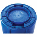 Rubbermaid Commercial Brute 44-Gallon Vented Recycling Container, Blue, RCP264307BLU