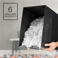 ACCO GBC ShredMaster PX10-06 Super Cross-Cut Paper Shredder, Chrome, GBC1757405