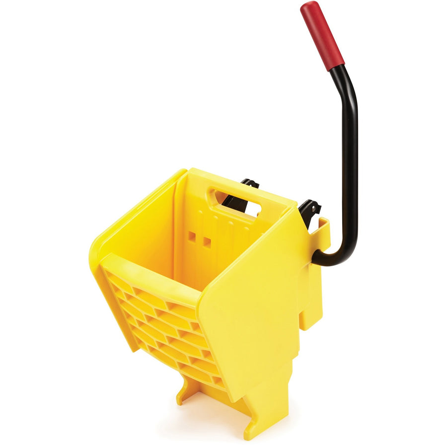 Rubbermaid Commercial WaveBrake Side Press Wringer, 13.4" x 31.1", Yellow, Steel, RCP2064915