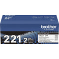 Brother TN221 Original Standard Yield Laser Toner Cartridge - Twin-pack - Black - 1 Box, BRTTN2212PK