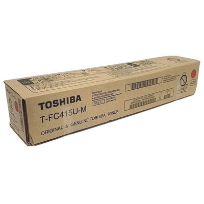 Toshiba Original Laser Toner Cartridge - Magenta -, TOSTFC415UM