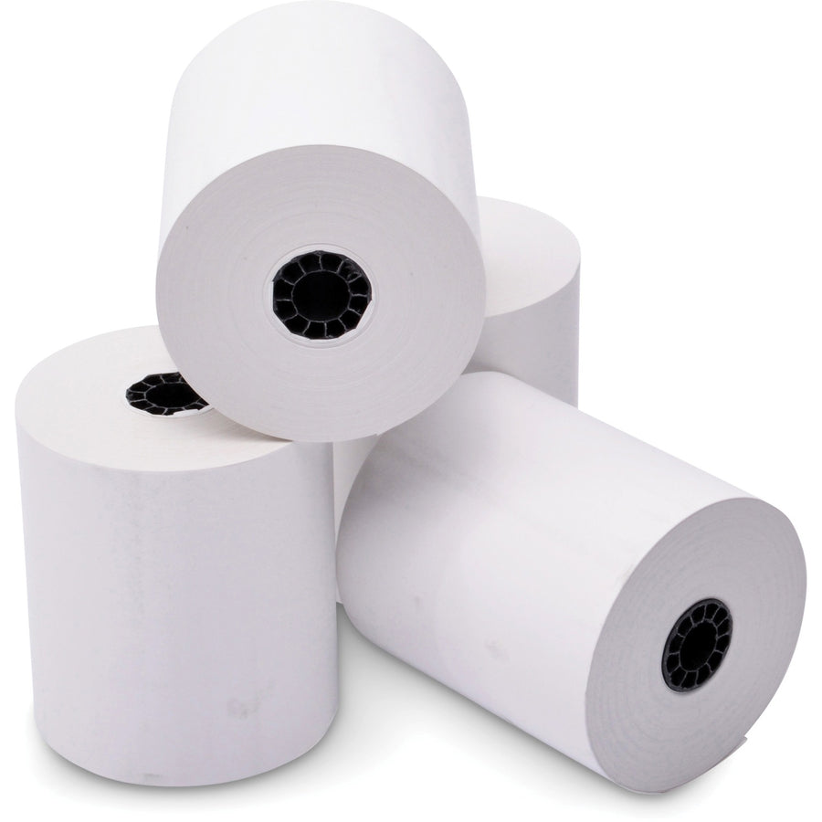 ICONEX 3-1/8" Thermal POS Receipt Paper Roll, 3.125" x 220 ft, White, 50 / Carton, ICX90780668