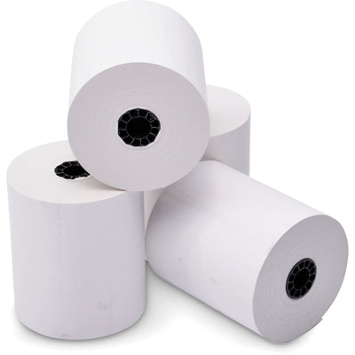 Iconex 3-1/8" Thermal POS Receipt Paper Roll, White, 3 1/8" x 220 ft, 50 / Carton, ICX90780668
