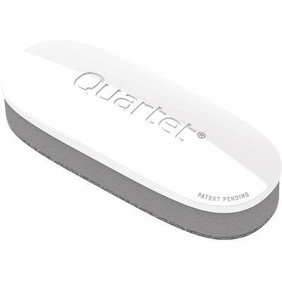 ACCO Quartet Dry-Erase Board Eraser, Silver, QRTDFEB4