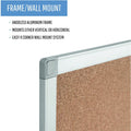 Bi-silque S.A MasterVision Ayda Cork Bulletin Board, BVCCA05409214