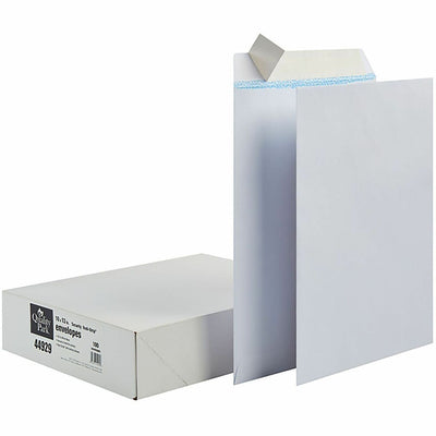 Quality Park Redi Strip Security Mailing Envelopes, White, 1 Box, QUA44929