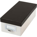 TOPS Oxford 3x5 Index Card Storage Box, Marble White, OXF406350