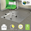Deflecto EconoMat Chair Mat, Clear, DEFCM11113PB