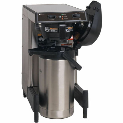 Bunn-O-Matic BUNN SmartWAVE Low-Profile Coffee Brewer- Plumbed, Silver, BUN39900.0006