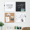 U Magnetic Frameless Dry-Erase Calendar Board, UBR461U0004