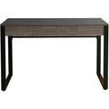 Lorell SOHO Desk with Center Drawer, Gray, LLR97618