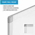 Bi-silque S.A MasterVision Ayda Melamine Dry Erase Board, BVCMA051539214