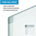Bi-silque S.A MasterVision Ayda Porcelain Dry Erase Board, BVCCR08999214