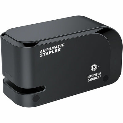 Business Source Electric Stapler, Black, BSN00081
