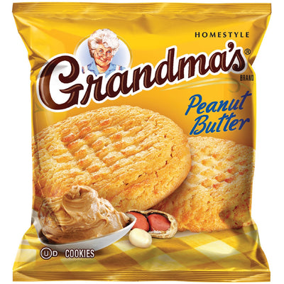 Quaker Oats Grandma's Grandma's Peanut Butter Cookies, 60 / Carton, QKR45091