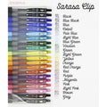 Zebra Pen SARASA Clip Retractable Gel Pen, 20 / Pack, ZEB47220