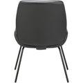 Lorell U-Shaped Seat Guest Chair, Black, LLR68574