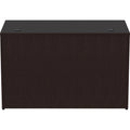 Lorell Essentials Series Rectangular Desk Shell, Brown, LLR18210